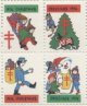 【アメリカ】クリスマスシール1974　４枚