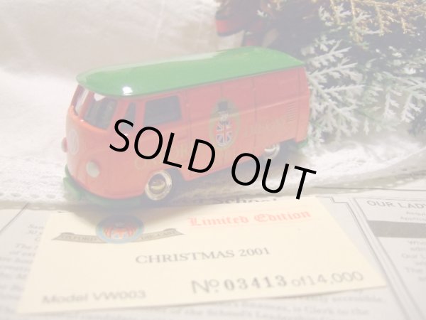 画像1: 【イギリス】Oxford　ミニカー　VWバン　Christmas