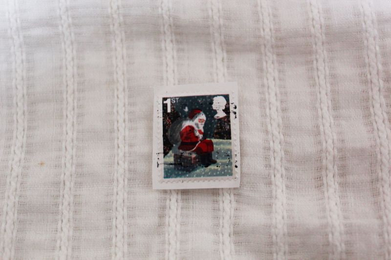 画像: 【イギリス】クリスマス　サンタクロース＆スノーマン　4枚セット　2006