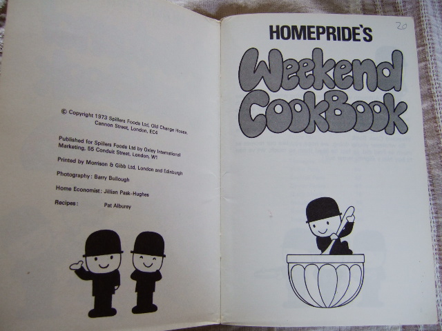 画像: 【イギリス】Homepride Weekend cook book