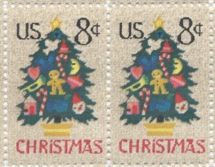 画像: 【アメリカ】クリスマスツリー　２枚